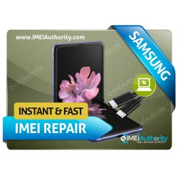 SAMSUNG GALAXY Z FLIP F700U REMOTE BAD IMEI BLACKLISTED REPAIR FIX INSTANT